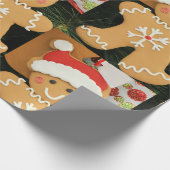 Ginger Bread Man Cadeaupapier (Hoek)