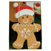 Ginger Bread Man Medium Cadeauzakje (Achterkant)