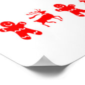 Ginger Bread Man Poster (Hoek)