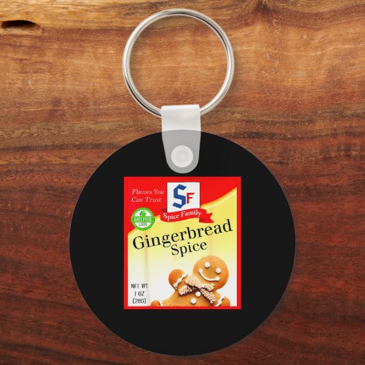 Ginger Bread Sce Group Costume Family Matching Hal Sleutelhanger (Voorkant)