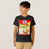 Ginger Bread Sce Group Costume Family Matching Hal T-shirt (Voorkant volledig)