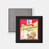 Ginger Bread Spice Group Costume Family Matching H Magneet (Voorkant / Achterkant)