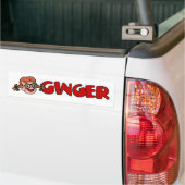 Ginger Bumper Bumpersticker (Op Truck)
