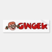Ginger Bumper Bumpersticker (Voorkant)