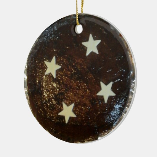 Ginger cake keramisch ornament (Links)