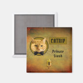 Ginger Cat  Catnip Magnet (Voorkant / Achterkant)