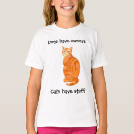 Ginger Cat Dames T-shirt met lange mouwen