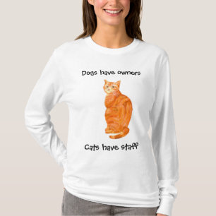 Ginger Cat Dames T-shirt met lange mouwen