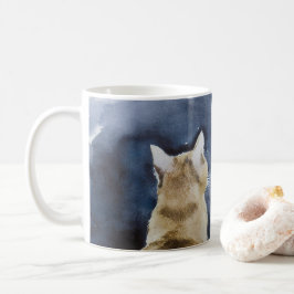 Ginger Cat en Full Moon Classic Mok