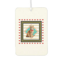 Ginger cat en Golden chain Hard plastic onderzette