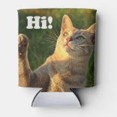 Ginger Cat Gezegde Hoi! Blikjeskoeler (Voorkant)