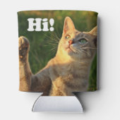 Ginger Cat Gezegde Hoi! Blikjeskoeler (Achterkant)