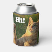 Ginger Cat Gezegde Hoi! Blikjeskoeler (Blikje Achterkant)