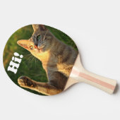 Ginger Cat Gezegde Hoi! Tafeltennisbatje (Zijkant)