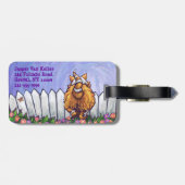 Ginger Cat Gifts & Accessoires Bagagelabel (Achterkant horizontaal)