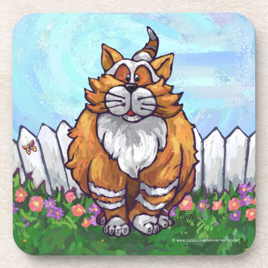 Ginger Cat Gifts & Accessoires Bier Onderzetter (Voorkant)