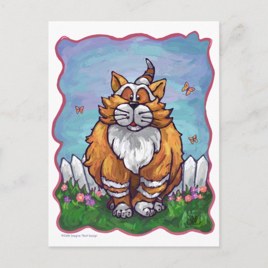 Ginger Cat Gifts & Accessoires Briefkaart (Voorkant)