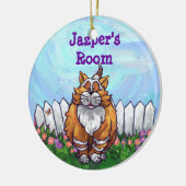 Ginger Cat Gifts & Accessoires Keramisch Ornament (Links)
