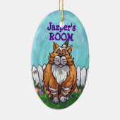 Ginger Cat Gifts & Accessoires Keramisch Ornament (Rechts)