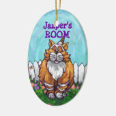 Ginger Cat Gifts & Accessoires Keramisch Ornament (Links)
