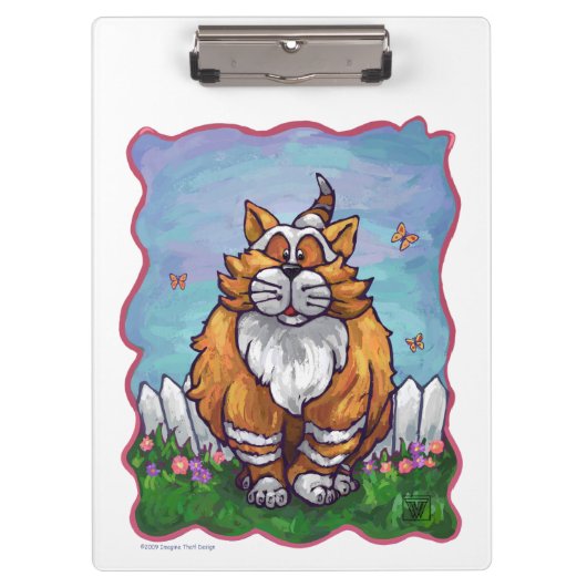 Ginger Cat Gifts & Accessoires Klembord (Voorkant)
