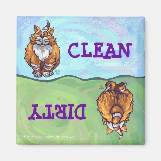 Ginger Cat Gifts & Accessoires Magneet (Voorkant)