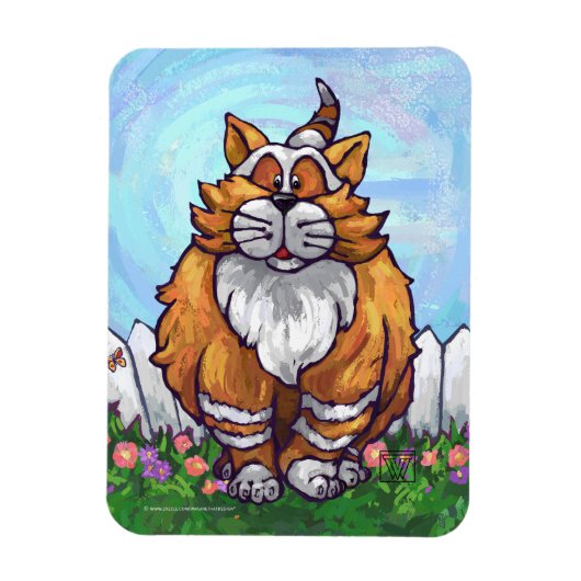 Ginger Cat Gifts & Accessoires Magneet (Verticaal)