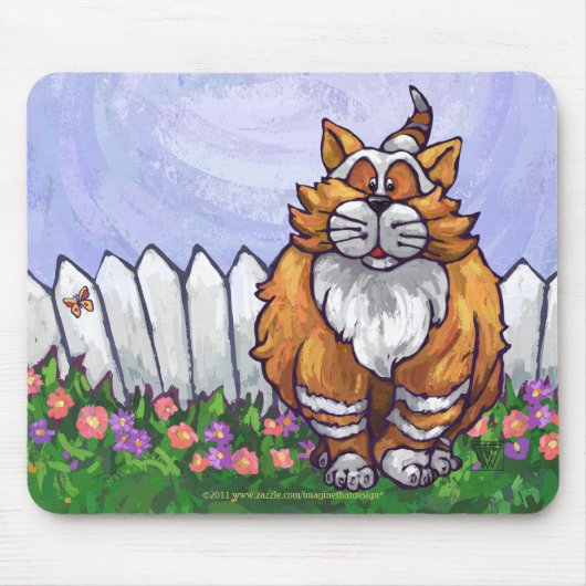 Ginger Cat Gifts & Accessoires Muismat (Voorkant)