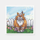 Ginger Cat Gifts & Accessoires Servetten (Voorkant)