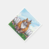 Ginger Cat Gifts & Accessoires Servetten (Hoek)