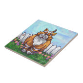 Ginger Cat Gifts & Accessoires Tegeltje (Zijkant)