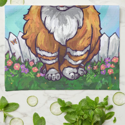 Ginger Cat Gifts & Accessoires Theedoek (Gevouwen)