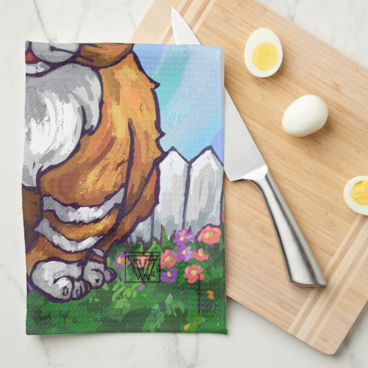 Ginger Cat Gifts & Accessoires Theedoek (Quarter Fold)