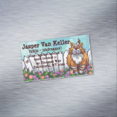 Ginger Cat Gifts & Accessoires Visitekaartje Magneet (Voorbeeld)