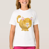 Ginger Cat Girls T-Shirt (Voorkant)