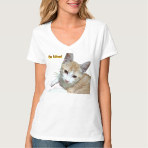 Ginger Cat, grappige tekst, aanpassen met je foto T-shirt