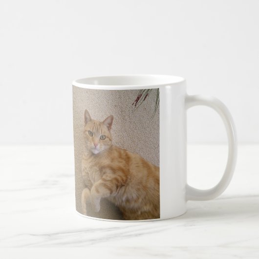 Ginger Cat - Het is een Purrfect Life Koffiemok (Rechts)