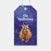 Ginger Cat kerstcadeaus Cadeaulabel (Achterkant)