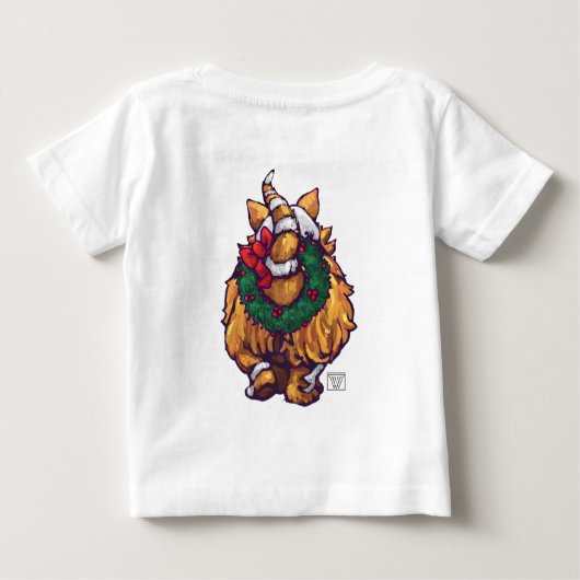 Ginger Cat Kerstmis (Achterkant)