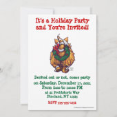 Ginger Cat Kerstmis Kaart (Achterkant)