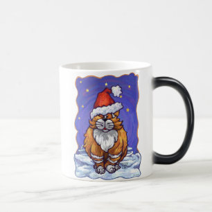Ginger Cat Kerstmis Magische Mok