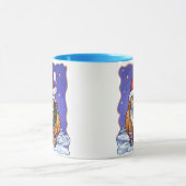 Ginger Cat Kerstmis Mok (Midden)