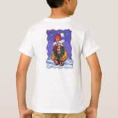Ginger Cat Kerstmis T-shirt (Achterkant)