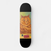 GINGER CAT LOUIS WAIN Skateboard (Voorkant)
