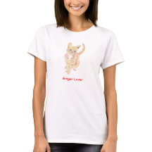 Ginger Cat Lover T-Shirt