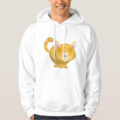 Ginger Cat Mens Hoodie (Voorkant)