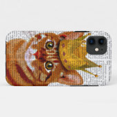 Ginger Cat met Crown Portrai Case-Mate iPhone Case (Achterkant (horizontaal))