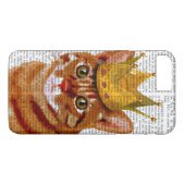 Ginger Cat met Crown Portrai Case-Mate iPhone Case (Achterkant (Horizontaal))