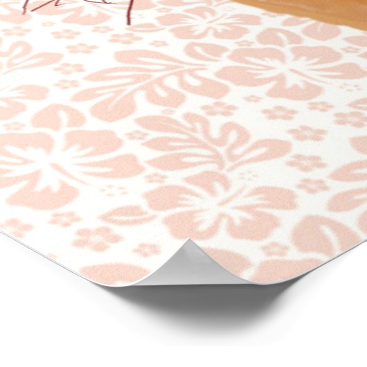 Ginger Cat met kroonportret Poster (Hoek)