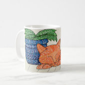 Ginger Cat-Mok Koffiemok (Voorkant links)